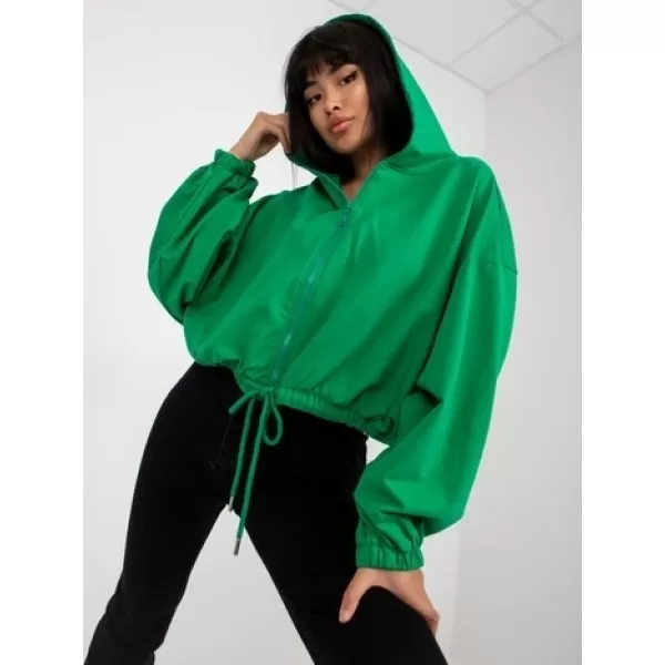  Dámská mikina RUE PARIS RV-BL-8081.36P GREEN 