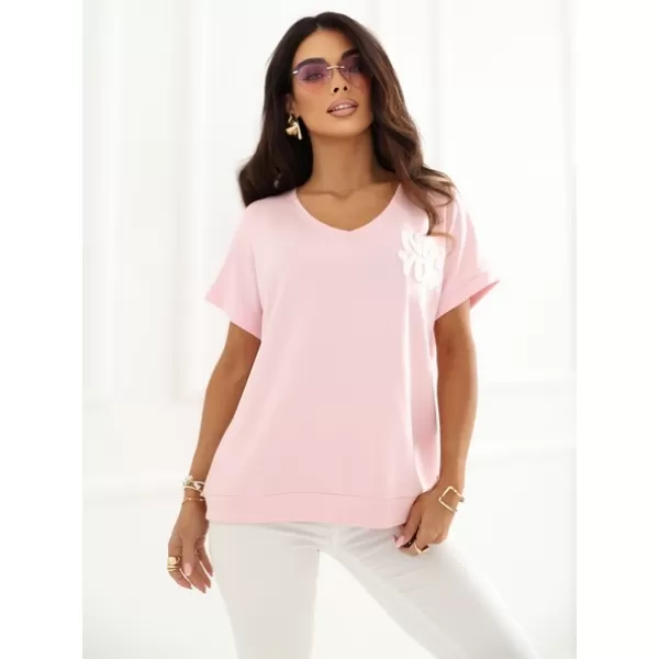  Dámské triko RELEVANCE RV-BZ-A1258.00 BRIGHT PINK 