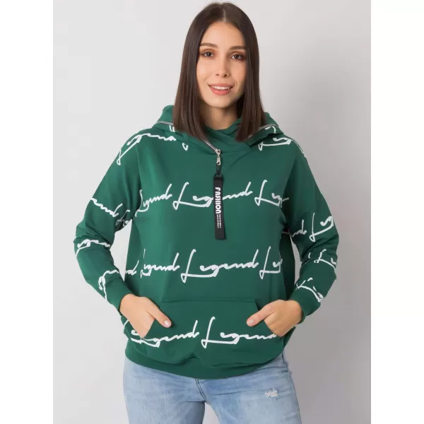  Dámská mikina RELEVANCE RV-BL-7127.27 DARK GREEN 