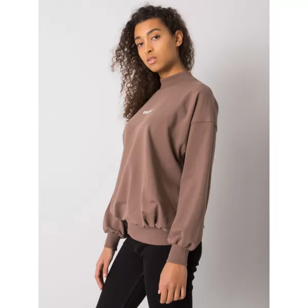  Dámská mikina RUE PARIS RV-BL-7323.00X BROWN 