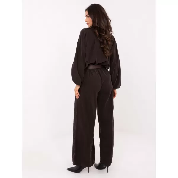  Dámské kalhoty ITALY MODA IT-SP-25782.73 DARK BROWN 