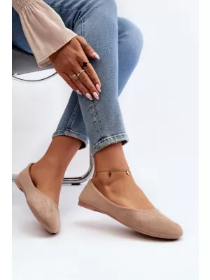 Dámské baleríny BOTO 9BL02-1031 BEIGE
