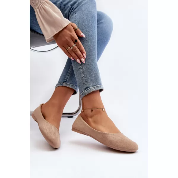  Dámské baleríny BOTO 9BL02-1031 BEIGE 