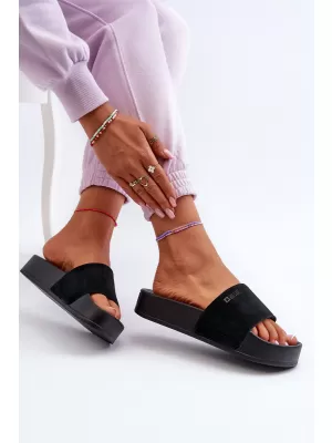 Dámské pantofle BIG STAR SHOES NN274A670 BLACK