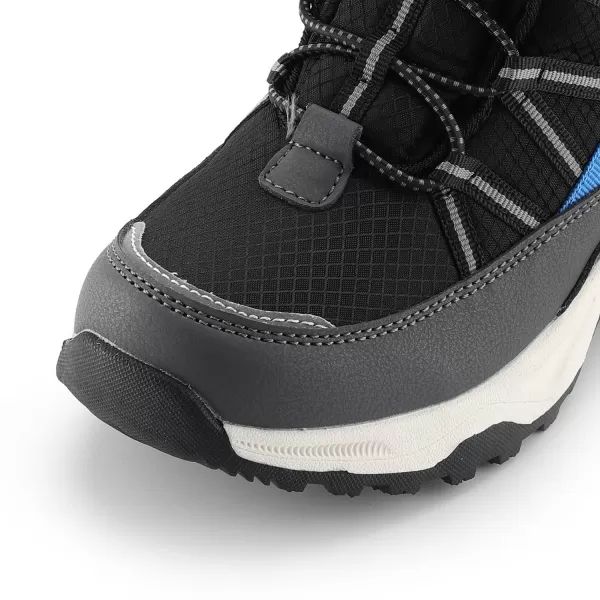  Dětské zimní sněhule ALPINE PRO KARSO BLACK 