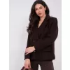 Dámská bunda RUE PARIS IT-KR-FL9559.02P DARK BROWN