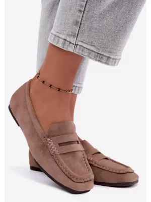 Dámské mokasíny BOTO D-307 BEIGE