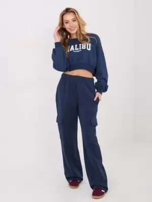 Dámské kalhoty FACTORY PRICE WT-SP-A1275.02P NAVY