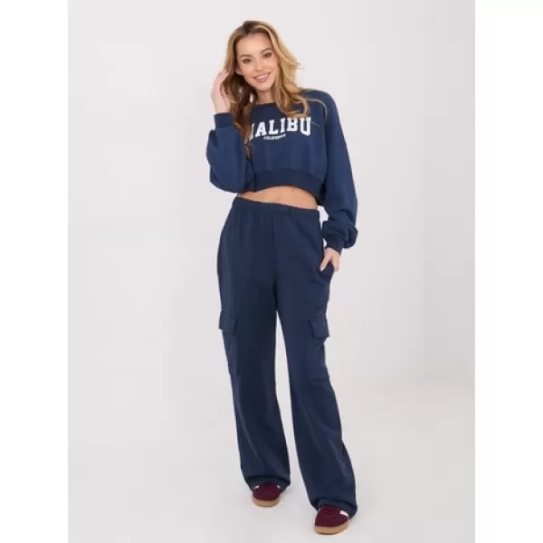  Dámské kalhoty FACTORY PRICE WT-SP-A1275.02P NAVY 