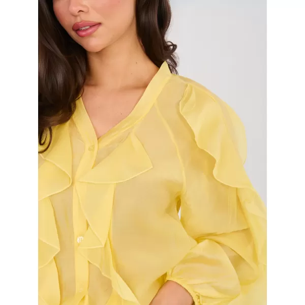  Dámská košile FACTORY PRICE IT-KS-29035.50 YELLOW 
