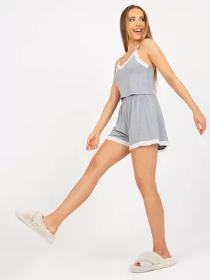 Dámský set RUE PARIS RV-KMPL-7993.11 GRAY