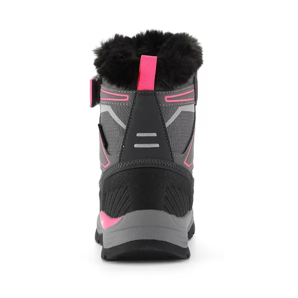  Dětské zimní boty ALPINE PRO ERABO PINK GLO 