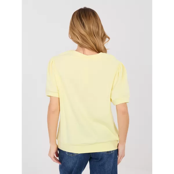  Dámská halenka RUE PARIS RV-BZ-A1184.21 BRIGHT YELLOW 