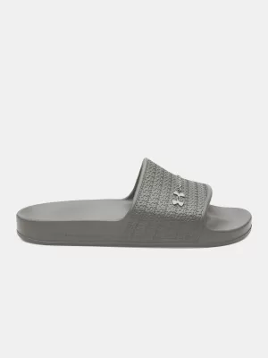Pánské pantofle UNDER ARMOUR ARMR SLIDE LITE 6007528-709 ZELENÁ