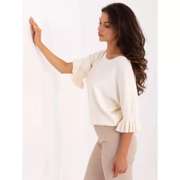  Dámský svetr ITALY MODA IT-SW-99244.65 ECRU 