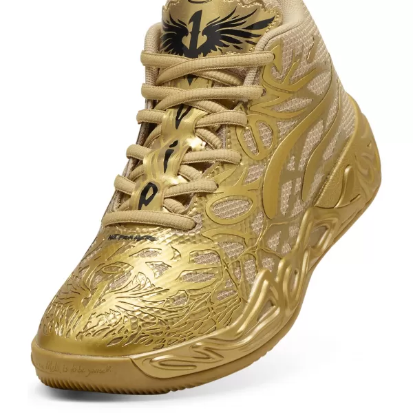  Dětské basketbalovky PUMA MB.04 GOLDEN CHILD JR 311312-01 PUMA GOLD/MATTE PUMA GOLD 