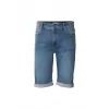 Pánské kraťasy URBAN CLASSICS TB8457 MID DEEP BLUE WASHED