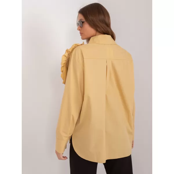  Dámská košile LAKERTA LK-KS-509612.28 DARK YELLOW 