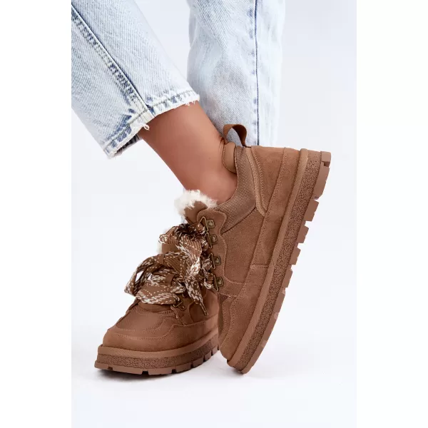  Dámské sněhule GOE UU2N4922 CAMEL 