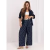 Dámské kalhoty FACTORY PRICE IT-SP-97802.13 NAVY