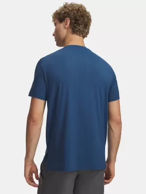 Pánské triko UNDER ARMOUR VELOCITI PRO SHORTSLEEVE 6009506-498 MODRÁ