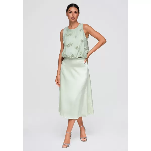  Dámská blůza OMBRE OW-TS-E0063 GREEN 
