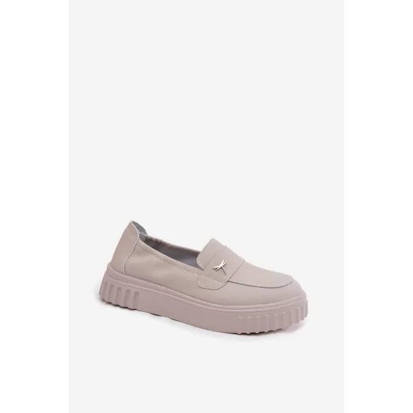  Dámské polobotky VINCEZA 93218 BEIGE 