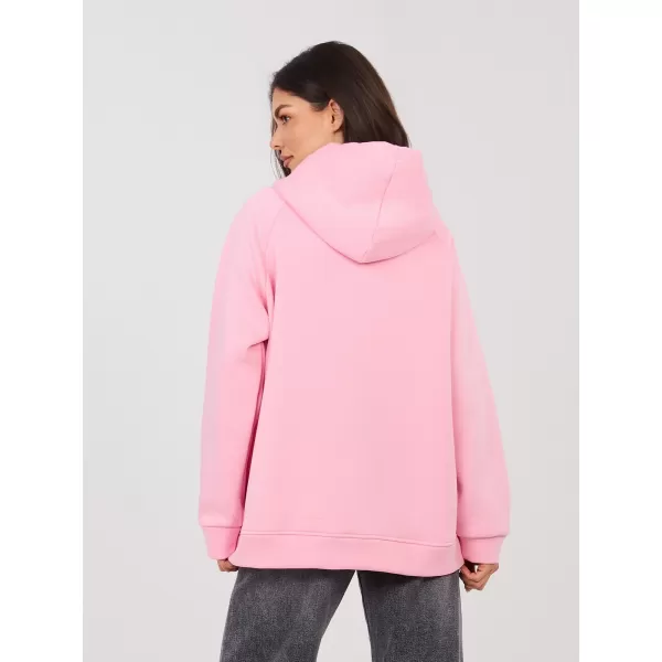  Dámská mikina RUE PARIS RV-BL-A1034.04 BRIGHT PINK 