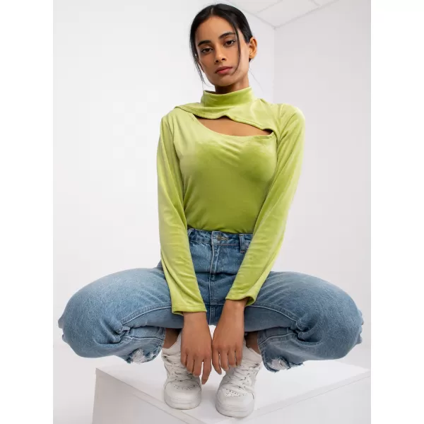  Dámská halenka ITALY MODA DHJ-BZ-6561.09P LIME 