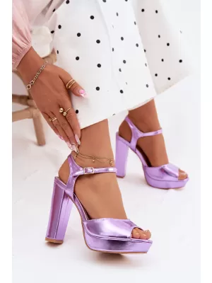 Dámské sandály BOTO H-46 LIGHT PURPLE