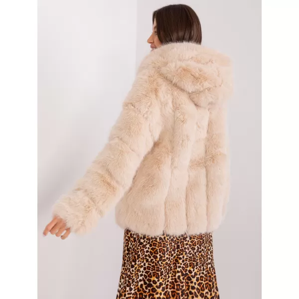  Dámská bunda WOOL FASHION ITALIA AT-KR-2386.00P BEIGE 