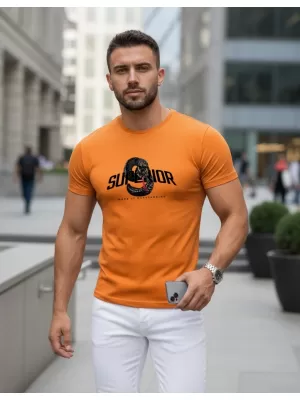 Pánské triko DSTREET ORANŽOVÁ