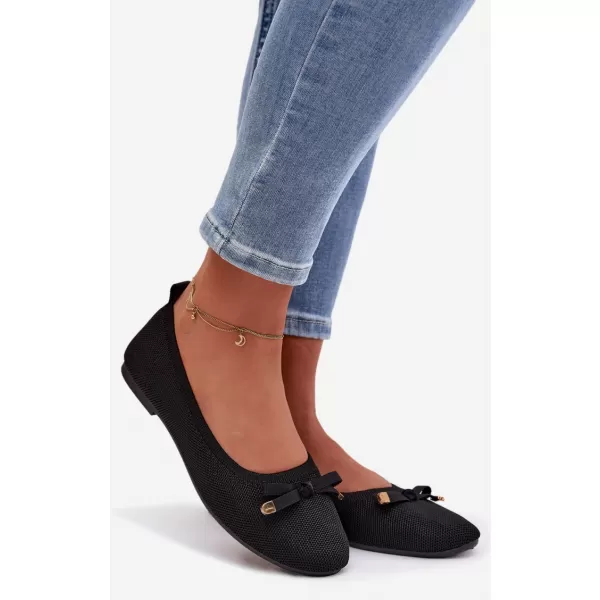  Dámské baleríny BOTO 25BL02-9048 BLACK 