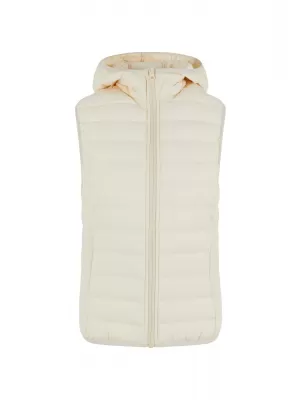 Dámská prošívaná vesta URBAN CLASSICS TB8710-02903 WHITE SAND