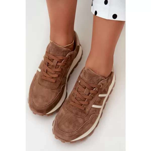  Dámské tenisky D&A LR62-7101 BEIGE 