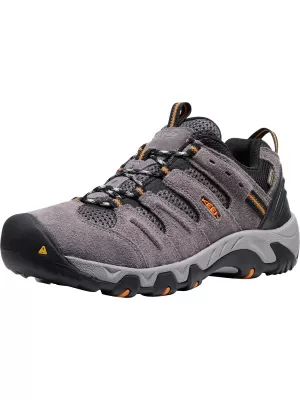 Pánské trekové boty KEEN HEADOUT WP MEN STEEL GREY/ORANGE PEPPER