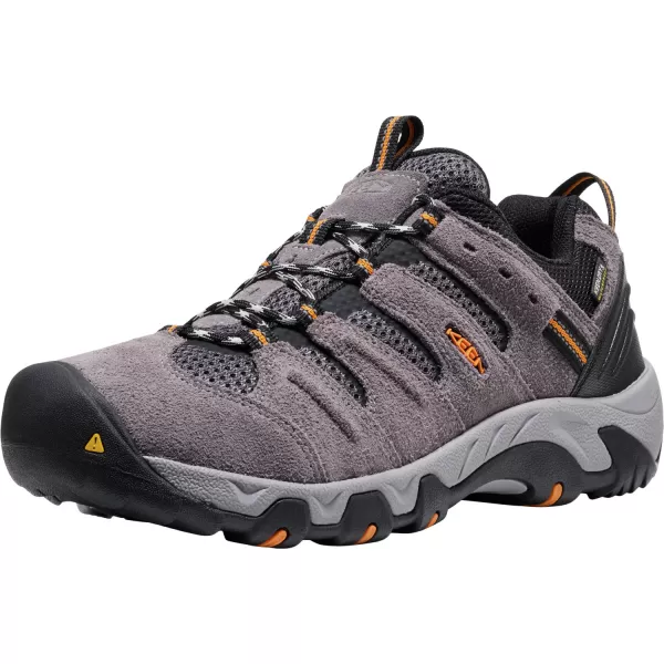 Pánské trekové boty KEEN HEADOUT WP MEN STEEL GREY/ORANGE PEPPER 