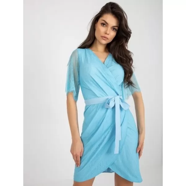  Dámské šaty LAKERTA LK-SK-508643.38X LIGHT BLUE 