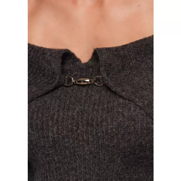  Dámský svetr OMBRE OW-SW-E0011 BROWN 