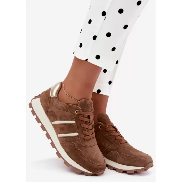  Dámské tenisky D&A LR62-7101 BEIGE 