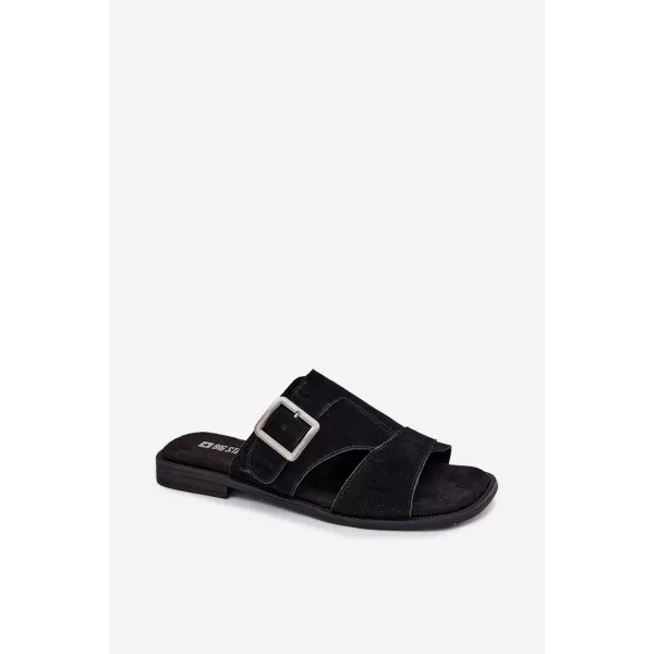  Dámské pantofle BIG STAR SHOES TT274477 BLACK 