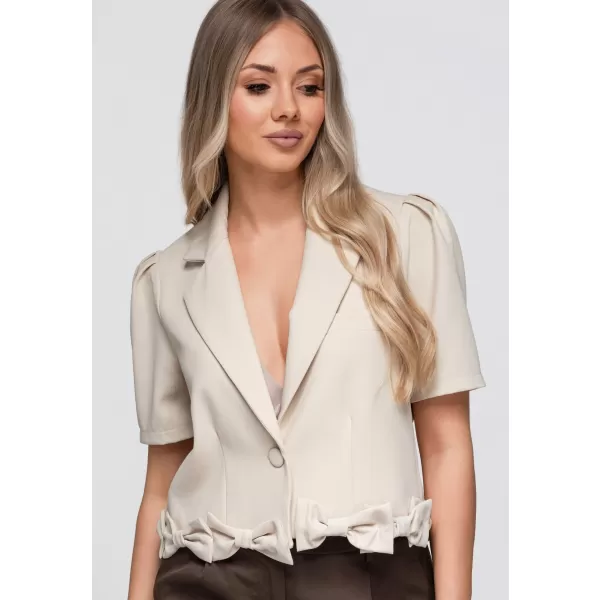  Dámská bunda OMBRE OW-BL-E0002 BEIGE 