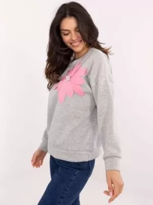 Dámská mikina ITALY MODA MI-BL-M6098.05P GRAY