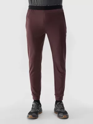 Pánské kalhoty 4F 4FWAW25TTROM1251 DARK BROWN