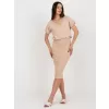 Dámský set RUE PARIS WN-KMPL-8191.06X BEIGE