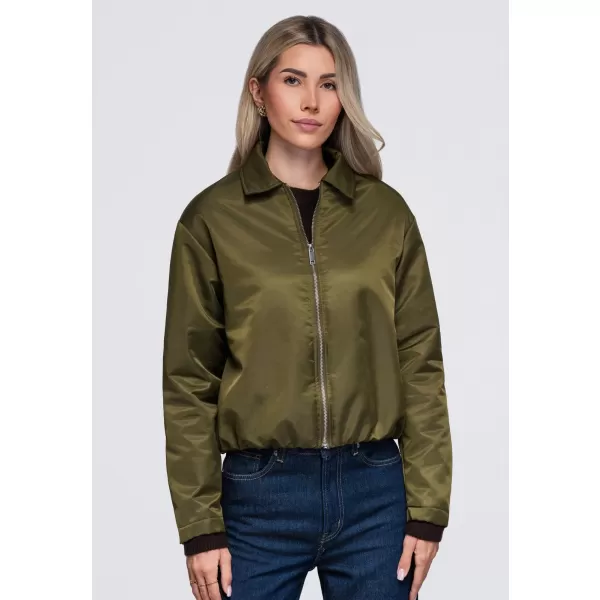  Dámská bunda OMBRE OW-JT-E0003 KHAKI 