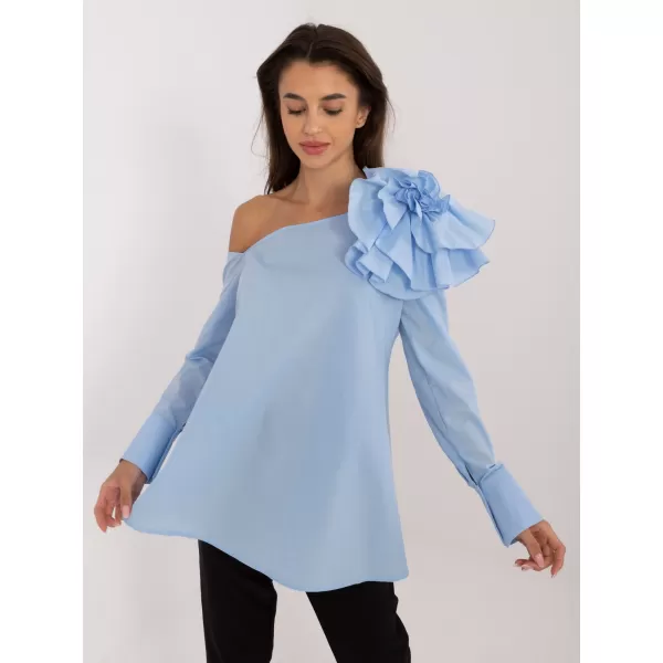  Dámská halenka LAKERTA LK-BZ-509656.21 LIGHT BLUE 