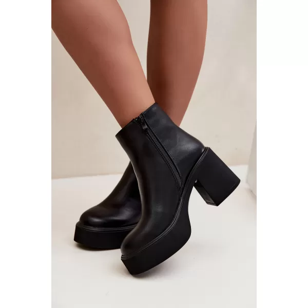  Dámské kotníkové boty BOTO 5303 BLACK 