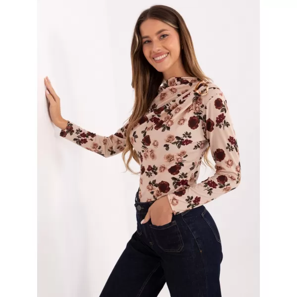  Dámská halenka RUE PARIS IT-BZ-20315-1.19P BEIGE 