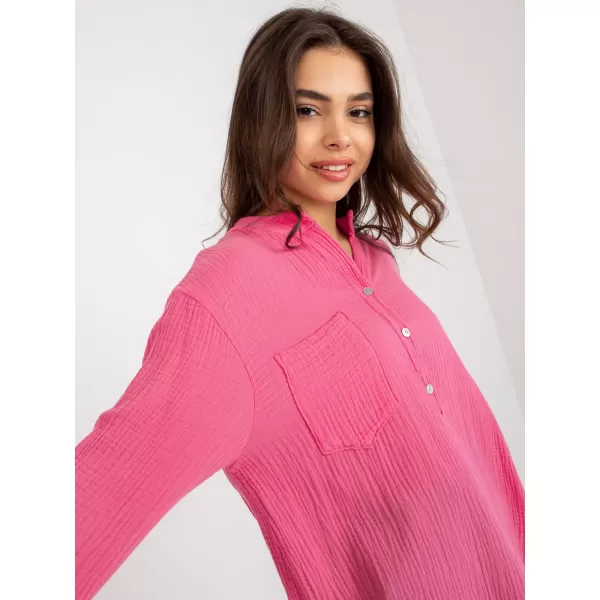 Dámská košile OCH BELLA TW-KS-BI-1144.07 PINK 